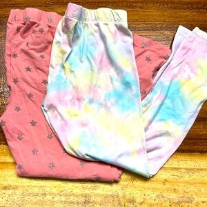 Bundle 2 girls size 6X leggings